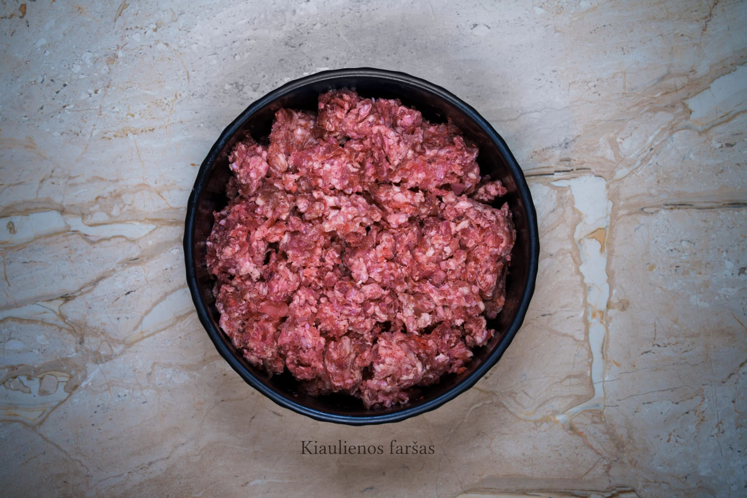 Pork meat and by-products blend,minced Ø 5 mm